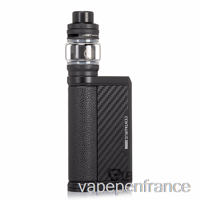 Kit De Démarrage Lost Vape Centaurus Q200 [réservoir Centaurus] Stylo Vape En Fibre De Carbone Noir